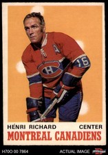 1970 O-Pee-Chee #176 Henri Richard Canadiens HOF 4 - VG/EX