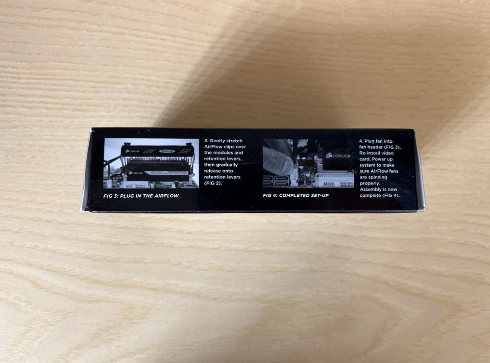 Corsair Airflow Raffreddamento Memorie doppia ventola Memory Ram Cooler dual fan - Image 4 of 4