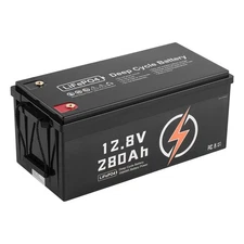 LiFePO4 12V 280Ah Deep Cycle Lithium Battery Pair with Smart BMS