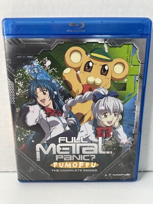 Full Metal Panic? Fumoffu Complete Series Blu-ray DVD Funimation Anime