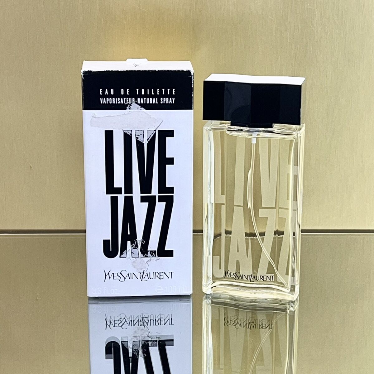 LIVE JAZZ by Yves Saint Laurent Men Cologne 3.3oz EDT Spray LIVE JAZZ by Yves Saint Laurent Men Cologne 3.3oz EDT Spray