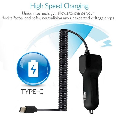 Rotating Cup Holder Car Mount w Type-C 3.1A Charger for USB-C Phones - 第 7/12 張圖片