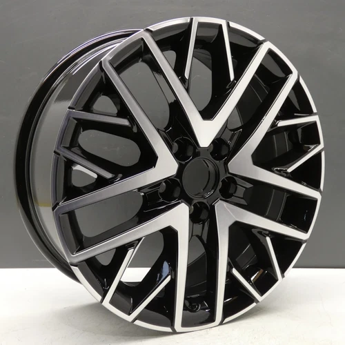 SEAT IBIZA MK5 KJ 16" BLACK ALLOY WHEEL RIM 6.5J OEM DIAMOND CUT GENUINE X1