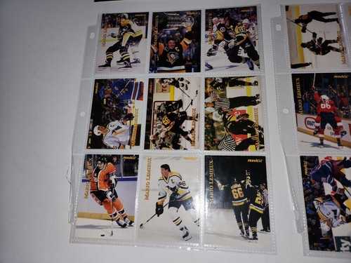 Mario Lemieux 1997 Mario Moments Juego Completo 18 Cartas Pináculo Águila Gigante - Imagen 2 de 21