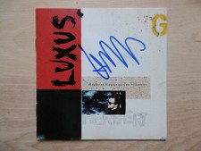 Herbert Grönemeyer autograph signed CD booklet "luxury"