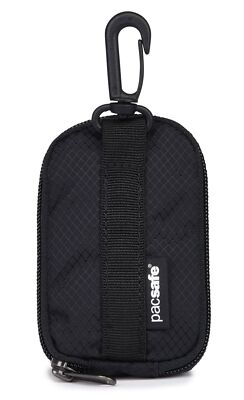 pacsafe Packable Water Bottle Pouch Reiseaccessoire Accessoire Black Schwarz