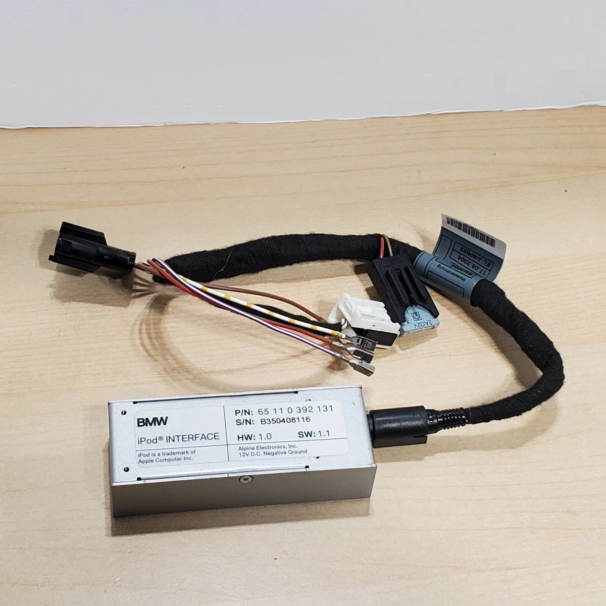 BMW E53 / 83 iPod INTERFACE & RADIO WIRING HARNESS PIGTAIL  