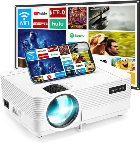 VANKYO Leisure 470 Portable Projector 1080P HD WiFi HDMI Home Theater Multimedia - Bild 1 von 8