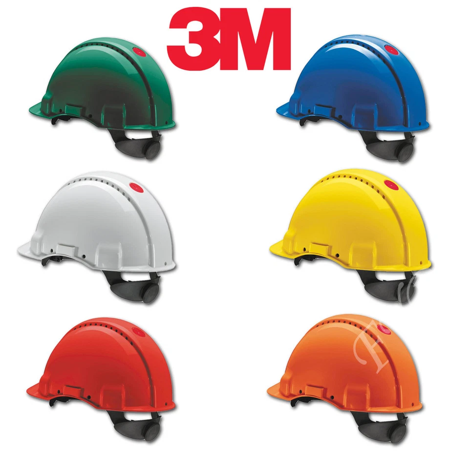 3M™ Peltor™ G3000 Schutzhelm Uvicator Arbeitshelm Bauhelm Arbeitschutzhelm
