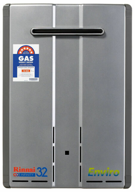 Rinnai INF32EN60 Infinity 32 Enviro Stainless Steel Continuous Flow Hot  Water Hotwater System for sale online | eBay