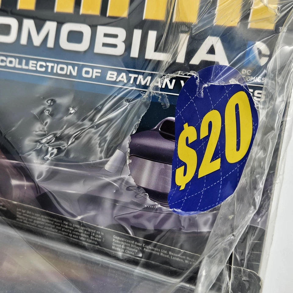 Batman Automobilia #1 ~ Batimóvil de 1989 película Michael Keaton / Eaglemoss Foto 2 de 4