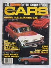 Magazine Auto vintage Aug. 1982 Hi-Performance Cars Turbo ignition systems +