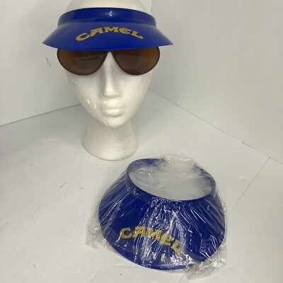 Vintage NOS Camel Cigarettes Visor w/ Built in Sunglasses Sealed  Advertisement