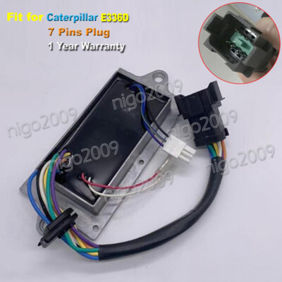 for Caterpillar E336D Throttle Motor Drive Panel Throttle Control Module 7 Pin