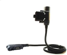 Amplified U94 PTT connect Peltor Comtac or MSA Sordin to Motorola XiR P6600