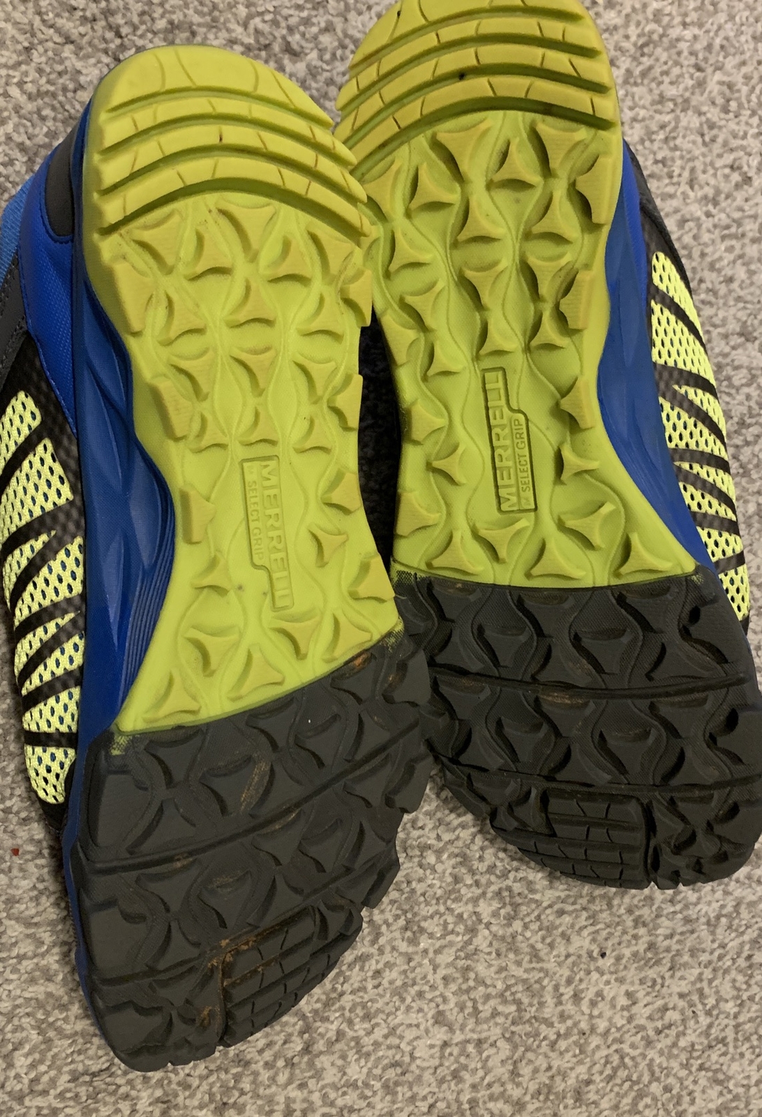 SAOLA Scarpe da corsa stringate Merrell ragazzi Hydro Run 2.0 MY56506 blu nere taglia 6 5 M (G)