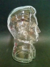 Bust Elvis Presley Molded Glass Height 30 cm