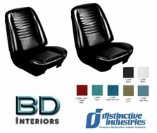 1967 Chevy Chevelle Front Bucket Seat Upholstery By Distinctive Ind. Any Color