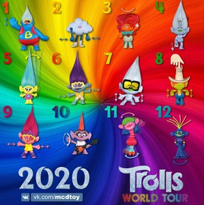 mcdonalds troll toys