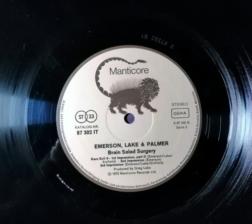 Emmerson Lake & Palmer, Brain Salad Surgery, 12“ Vinyl-LP, Original, German pres - Bild 5 von 5