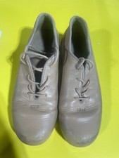 Capezio tan tone tap shoes size 1 1/2M RN63356