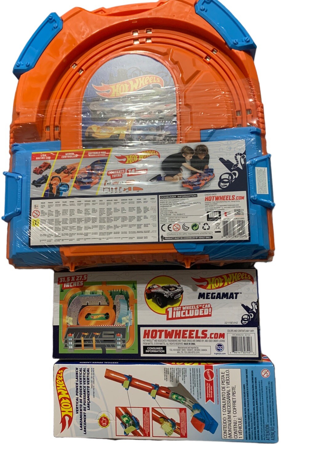 Bundle Hot Wheels Carrying Case Slot Car Race Track Set 164 eBay