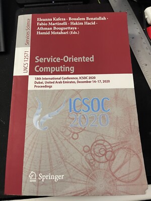 Service-Oriented Computing 18th International Conference, ICSOC 2020, Dubai 6228