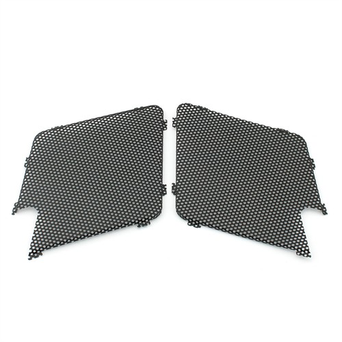1 par de protectores de cubierta de altavoz delantero para Honda Goldwing 1500 1988-2000 1989 negro - Imagen 2 de 12