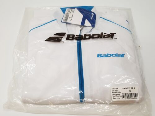 Babolat Match Core Damen Jacke  weiß Größe XS Tennis Kleidung Sport Outfit Cool - Bild 1 von 3