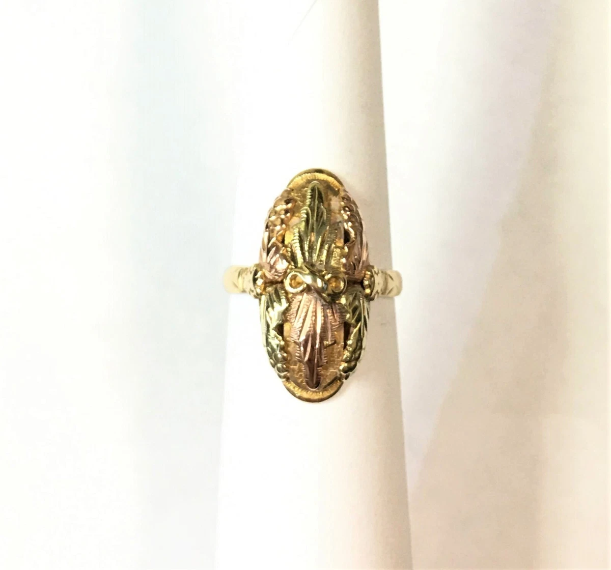 Ebay black hills gold rings sale