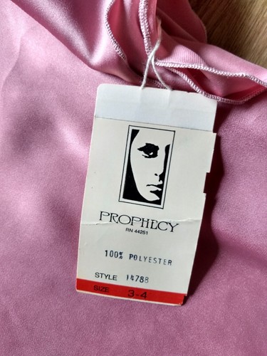 VINTAGE ~1979 Prophecy Blouse Shirt Top (Sz 3/4) NEW old stock w/ TAGS! - Picture 3 of 5