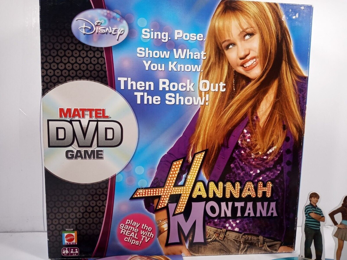 Hannah Montana DVD Board Game M0508 2007 *NEW* | eBay