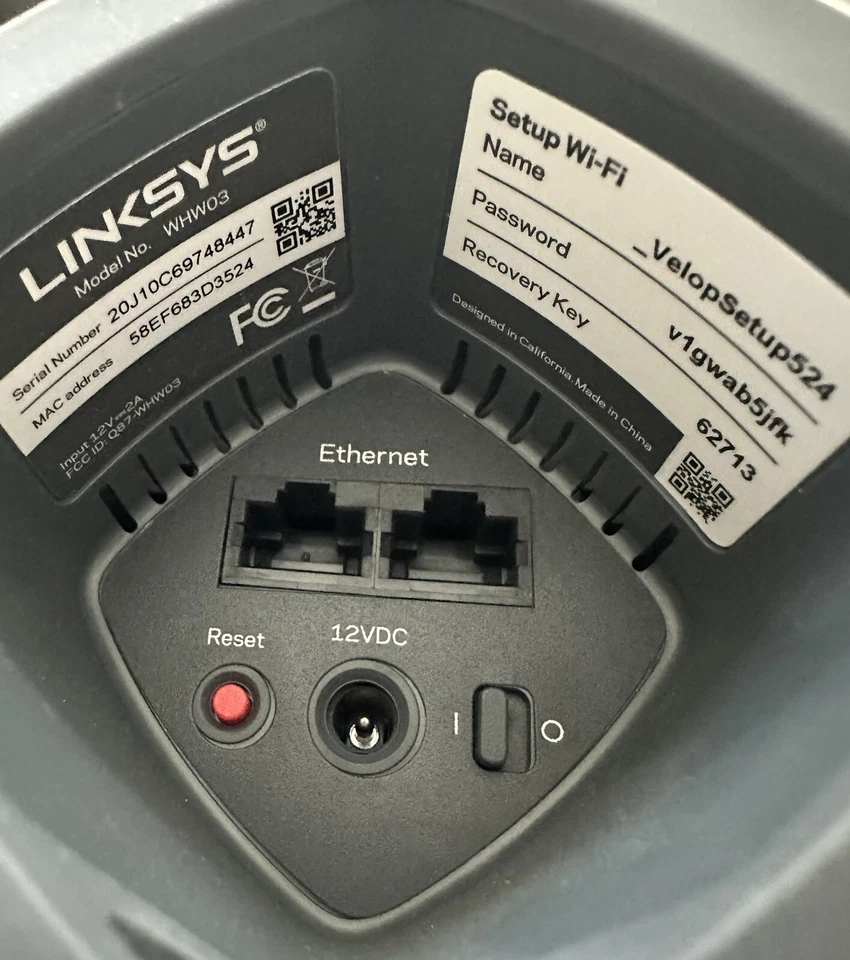 Linksys WHW03 Velop Whole Home Mesh Wi-fi System (5 Count) - Image 2 of 2