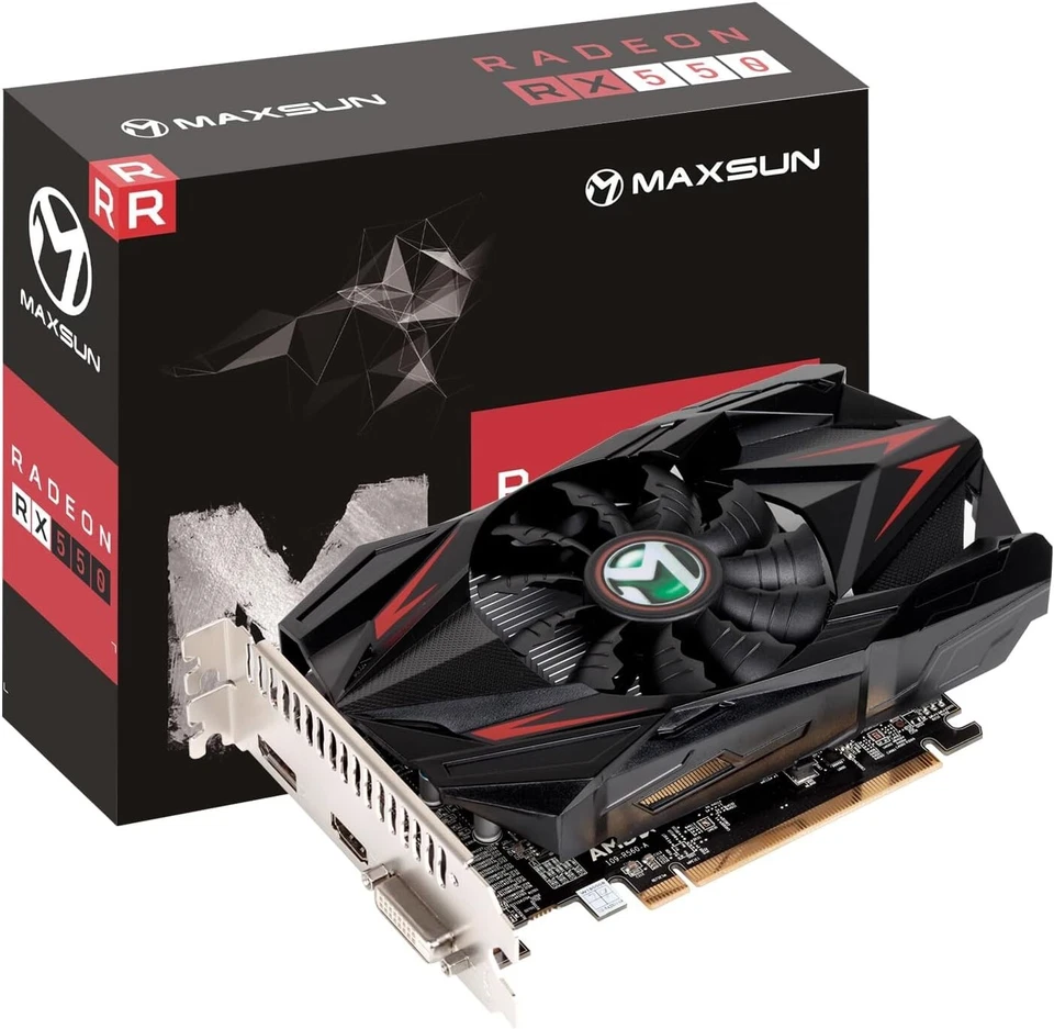 AMD Radeon RX 550 4GB GDDR5 GPU with DirectX 12 - Compact ITX Gaming Card - Image 3 of 4