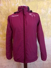 Derby County Fc Kappa Nylon Pink Rain Coat Jacket. Uk Women's Size Small