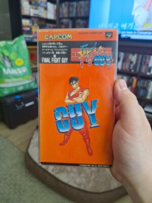 Final Fight Guy Super Famicom (1990) No Manual US Seller