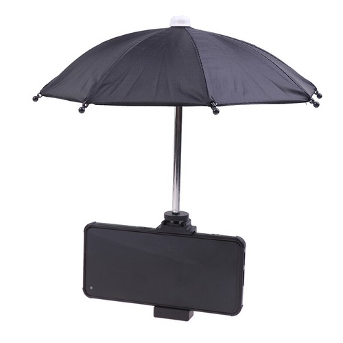 Waterproof Portable Mini Mobile Phone Holder Locomotive Umbrella Bike Umbrel _pw - Zdjęcie 8 z 12