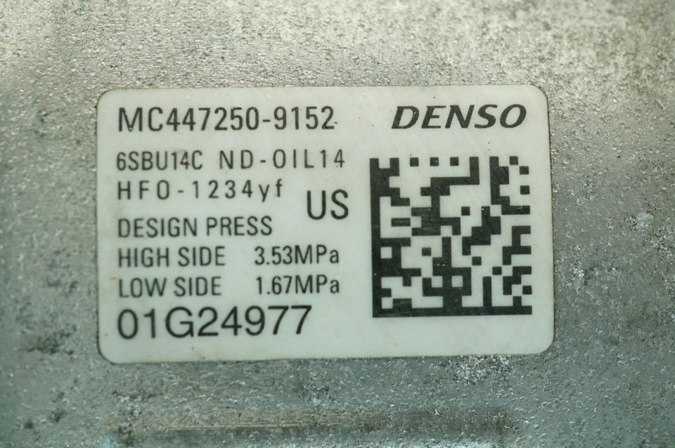 🔅2022-2025 Honda Civic fabricante de equipamento original. COMPRESSOR E EMBREAGEM PARA AR CONDICIONADO AR CONDICIONADO AC - Imagem 2 de 4