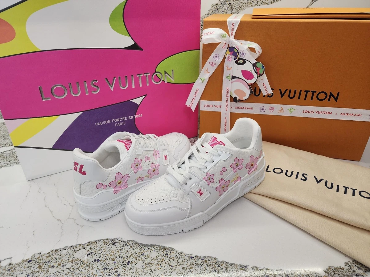 LOUIS VUITTON 2025 LV x TM Takashi Murakami Cherry Blossom Trainer