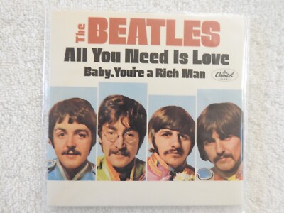 The Beatles ''All You Need Is Love/Baby You're a Rich Man'' NEW PROMO ONLY CD!