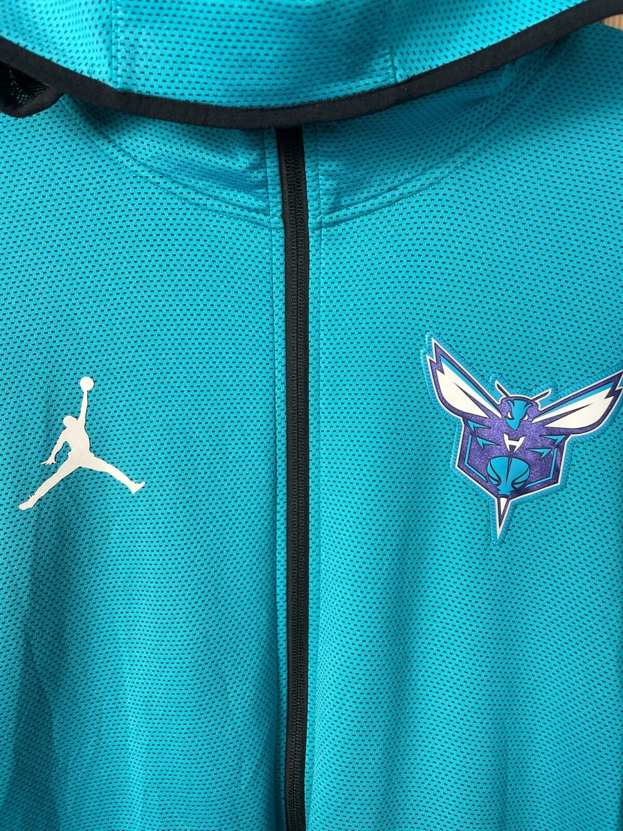 NIKE　nba シャーロットホーネッツ　ウォームアップウェア NBA シャーロット ホーネッツ ウォームアップウェア Lサイズ