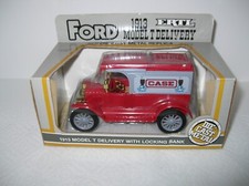 ERTL 1913 FORD "CASE" MODEL T DELIVERY TRUCK BANK 1/25 Scale "NEW" H