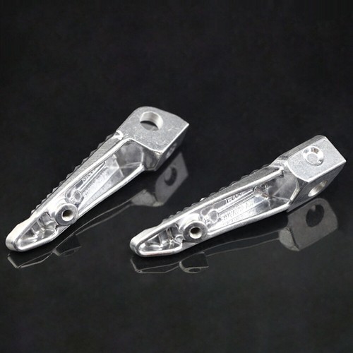 For KAWASAKI Z125 PRO Z250 Z300 NINJA 250 300 Foot Pegs Adapters Footrest Pedals - Picture 11 of 12