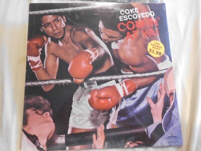 Coke Escovedo (2378) Comin' At Ya! 1976 ungeöffnet / eingeschweißt Mercury SRM-1