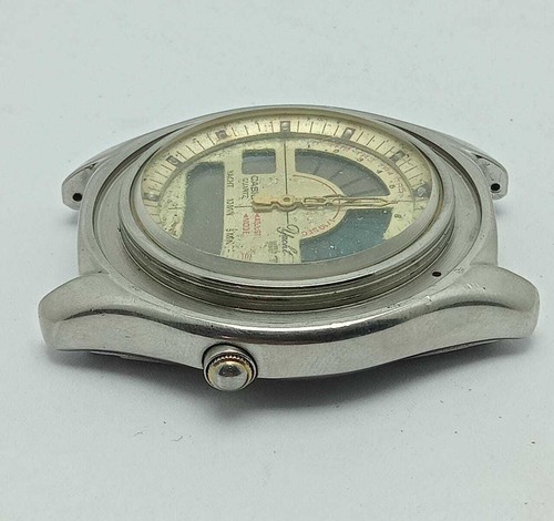 Casio Yacht Timer 389 AD-500 Quartz Ana Digi Vintage Watch For Parts - Picture 3 of 5