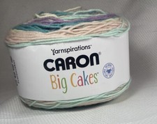 CARON BIG CAKES Yarn 4 Medium Acrylic Self Striping 603 yd 300 gr Assorted