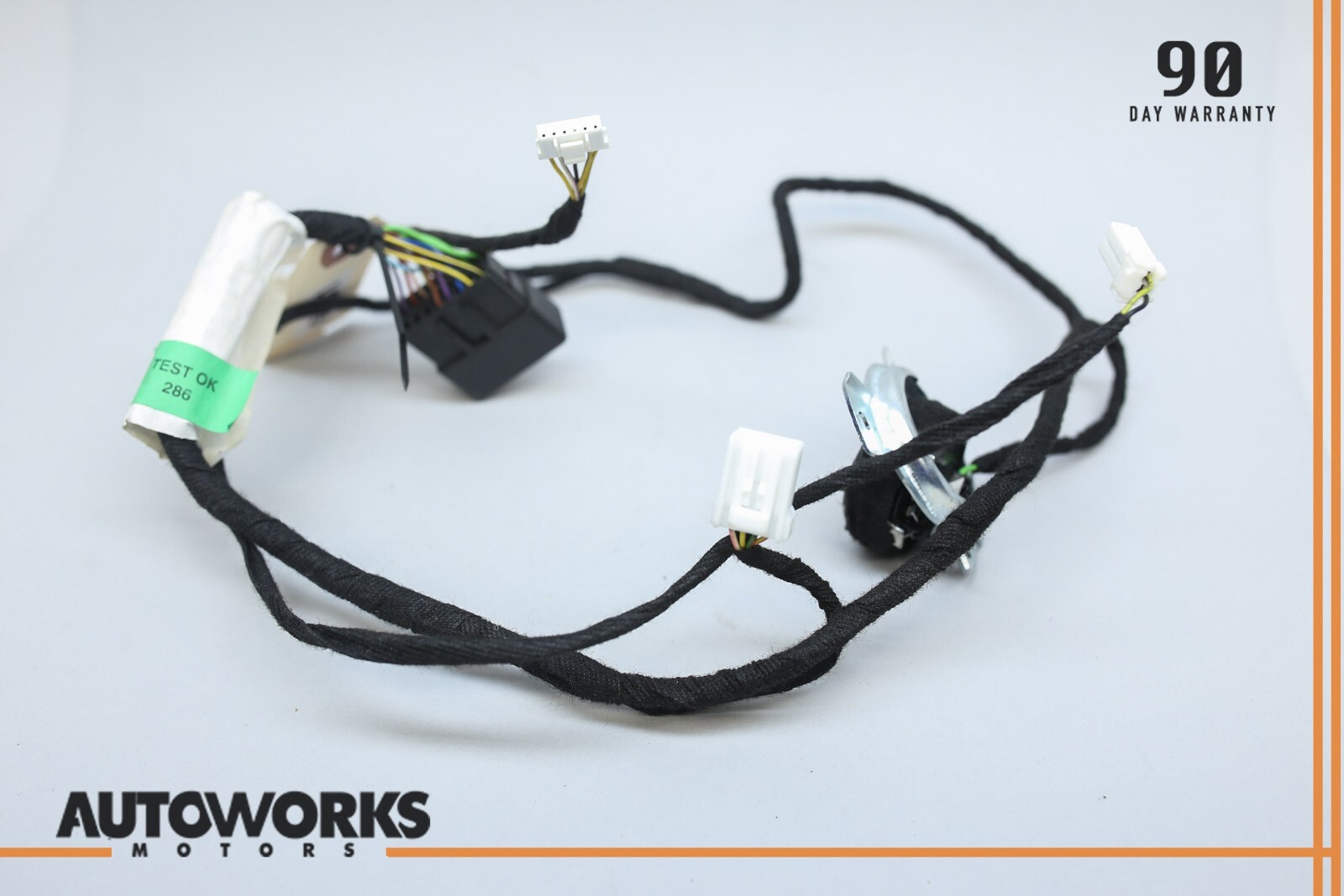 03-13 Maserati Quattroporte M139 Rear Left Driver Side Door Wire Harness OEM