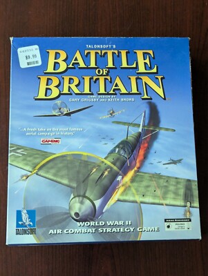 Talonsoft Battle of Britain, PC game 1999, complete in box with CD, very good