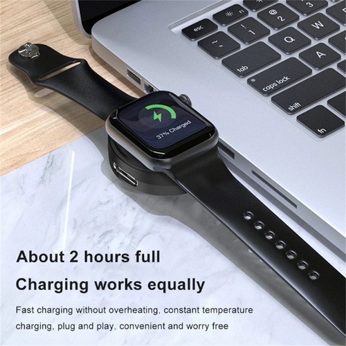 New Portable Wireless Charging Dock Station For Apple Watch 8 7 6 5 4 3 2 1 - Zdjęcie 19 z 24