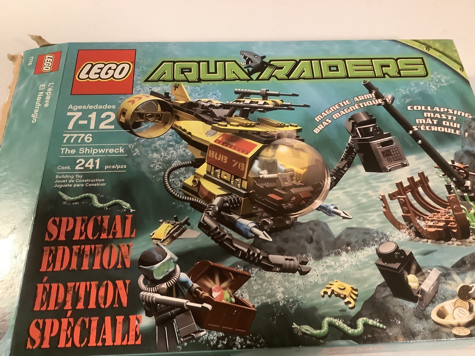 LEGO Aqua Raiders: The Shipwreck Special Edition (7776) 673419093194 | eBay